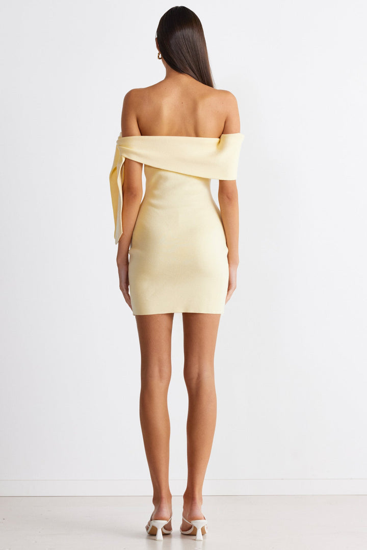 Jaymes Mini Dress - Panna Cotta | JAUS