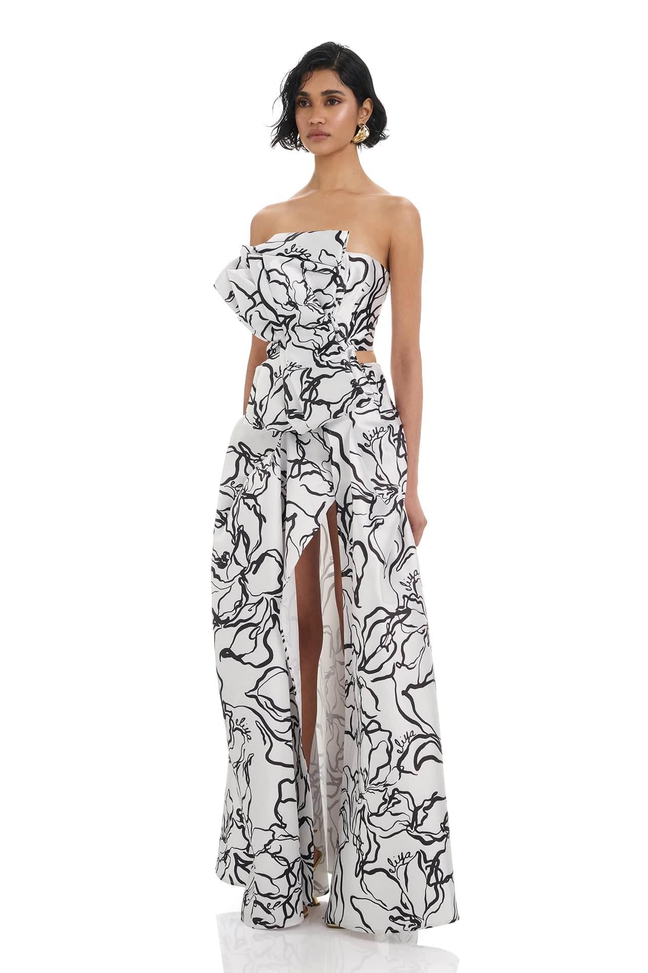 Parisa Skirt - Print - SHOPJAUS - JAUS