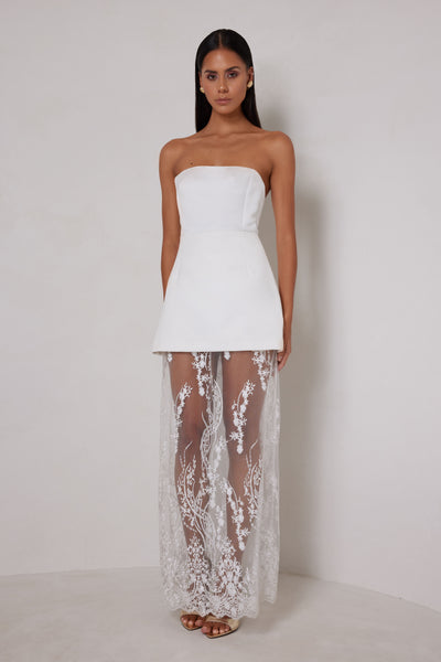 Janice Dress - White