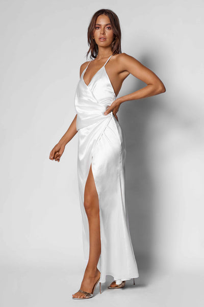 Jean Gown - White - SHOPJAUS - JAUS