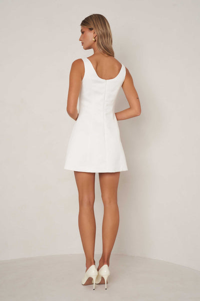 Josephine Dress - White - SHOPJAUS - JAUS