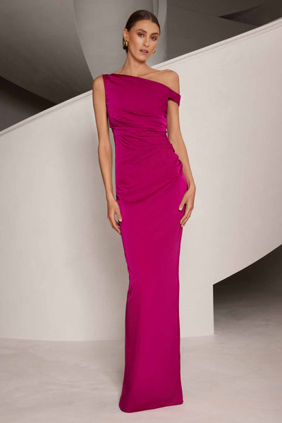 Kaira Dress - Mulberry Pink - SHOPJAUS - JAUS