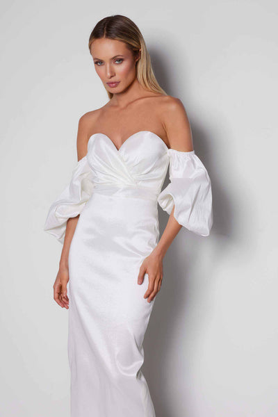 Karter Dress - White - SHOPJAUS - JAUS