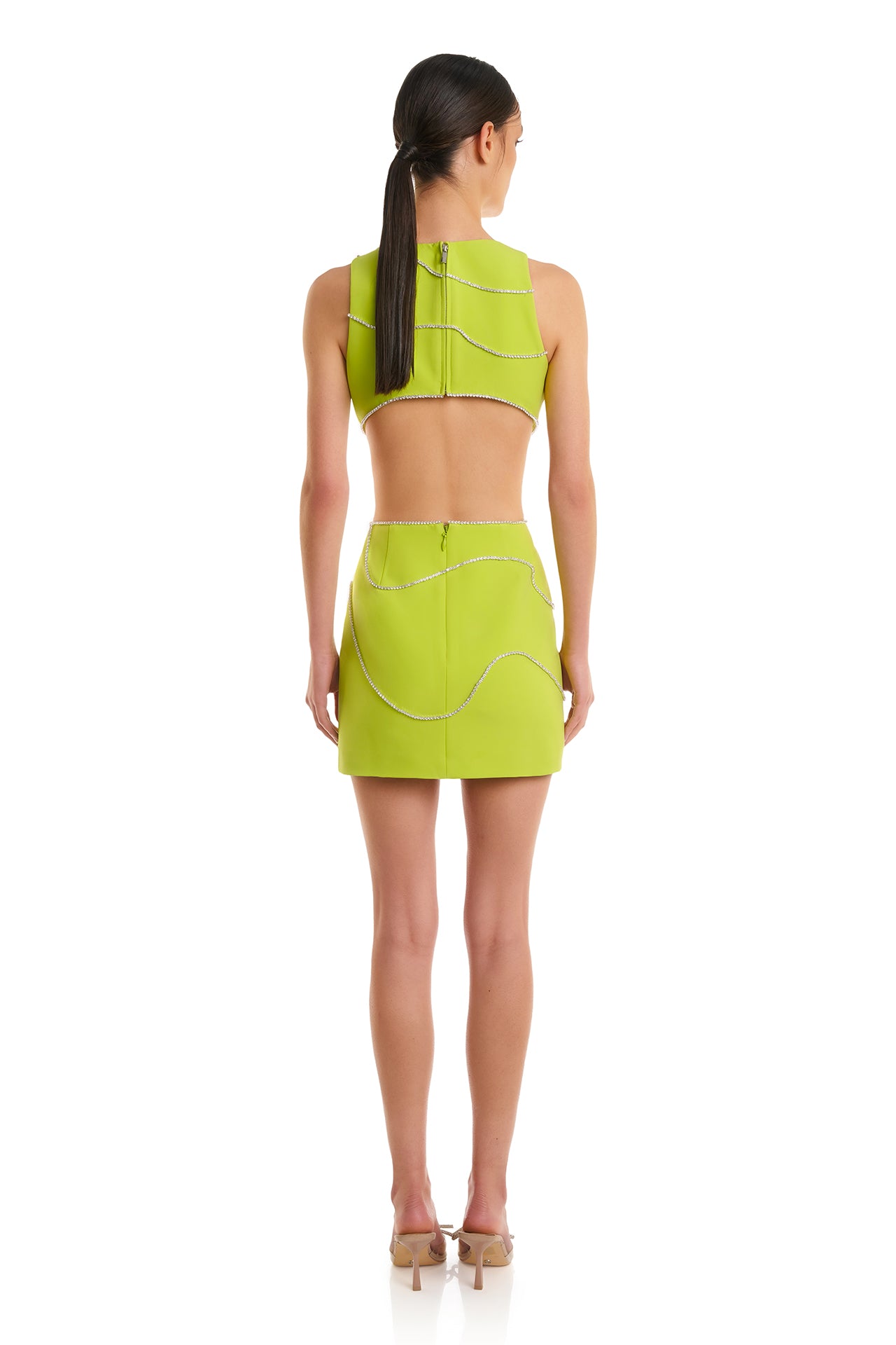 Khali Dress - Lime - SHOPJAUS - JAUS