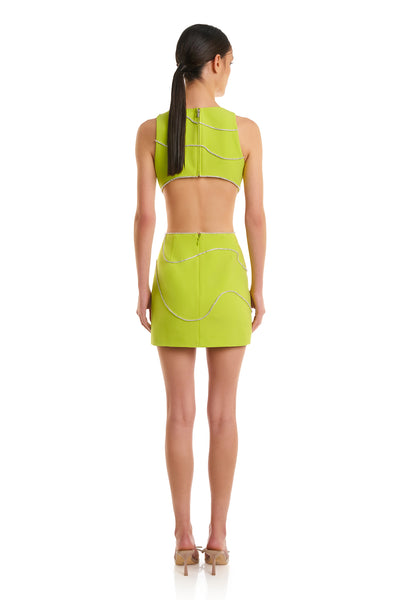 Khali Dress - Lime - SHOPJAUS - JAUS