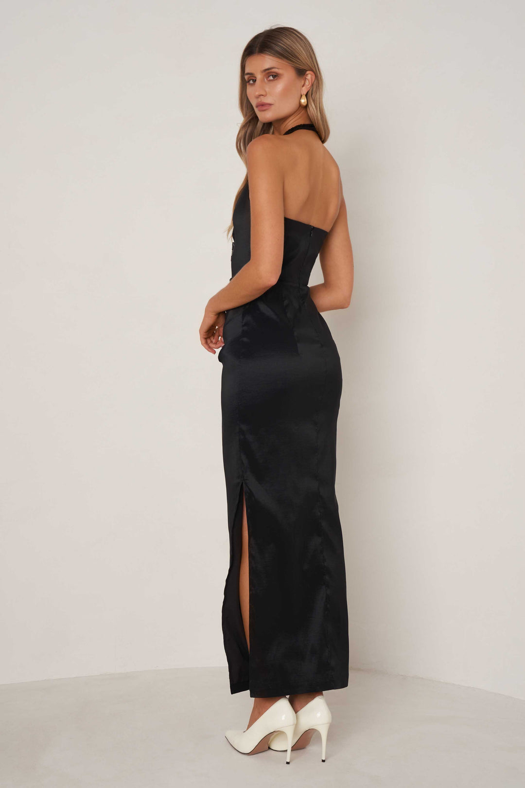kinsley maxi dress Elle Zeitoune Kinsley Dress - Black