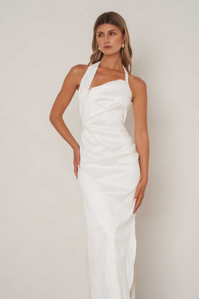 Kinsley Dress - White - SHOPJAUS - JAUS