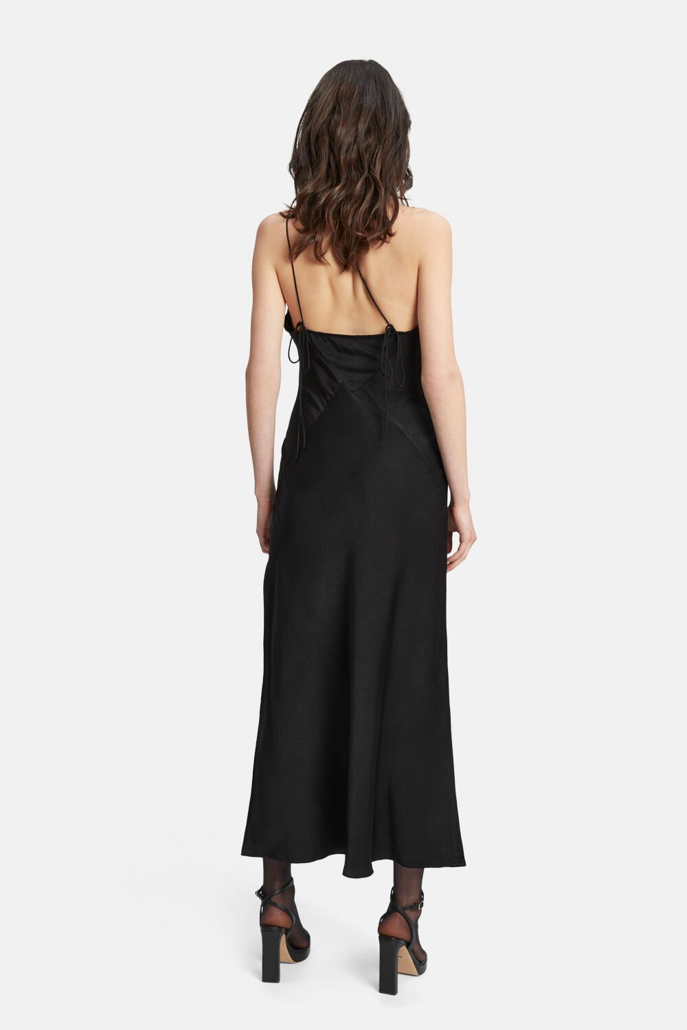 Lamont Slip Dress - Black - SHOPJAUS - JAUS