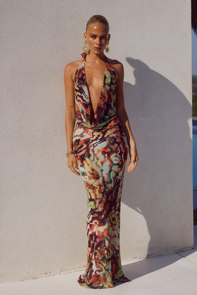 Lexie Maxi Dress - Sonara Print