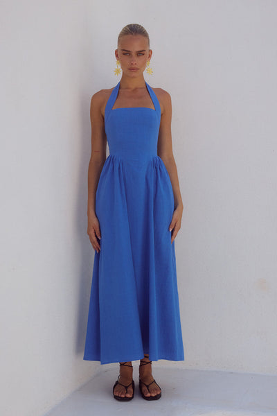 Locklea Midi Dress - Cornflower - SHOPJAUS - JAUS