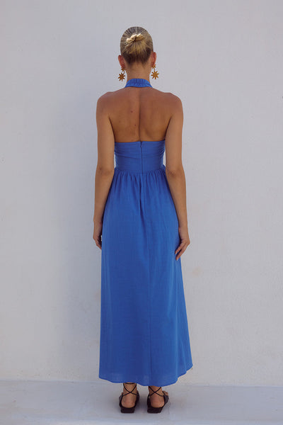 Locklea Midi Dress - Cornflower - SHOPJAUS - JAUS