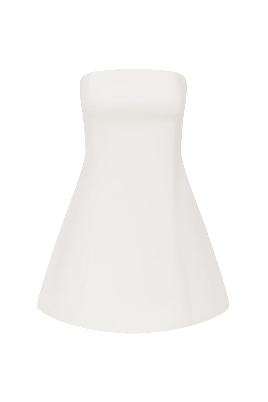 Lola Mini Dress - Ivory - SHOPJAUS - JAUS
