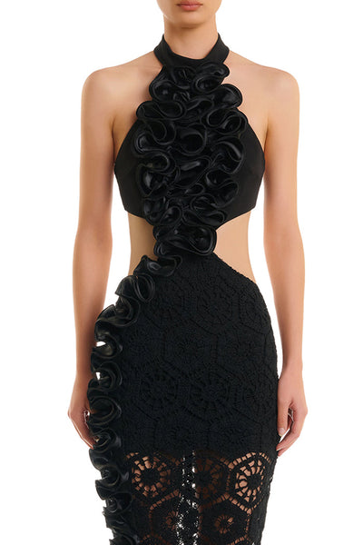 Leila Dress - Black - SHOPJAUS - JAUS