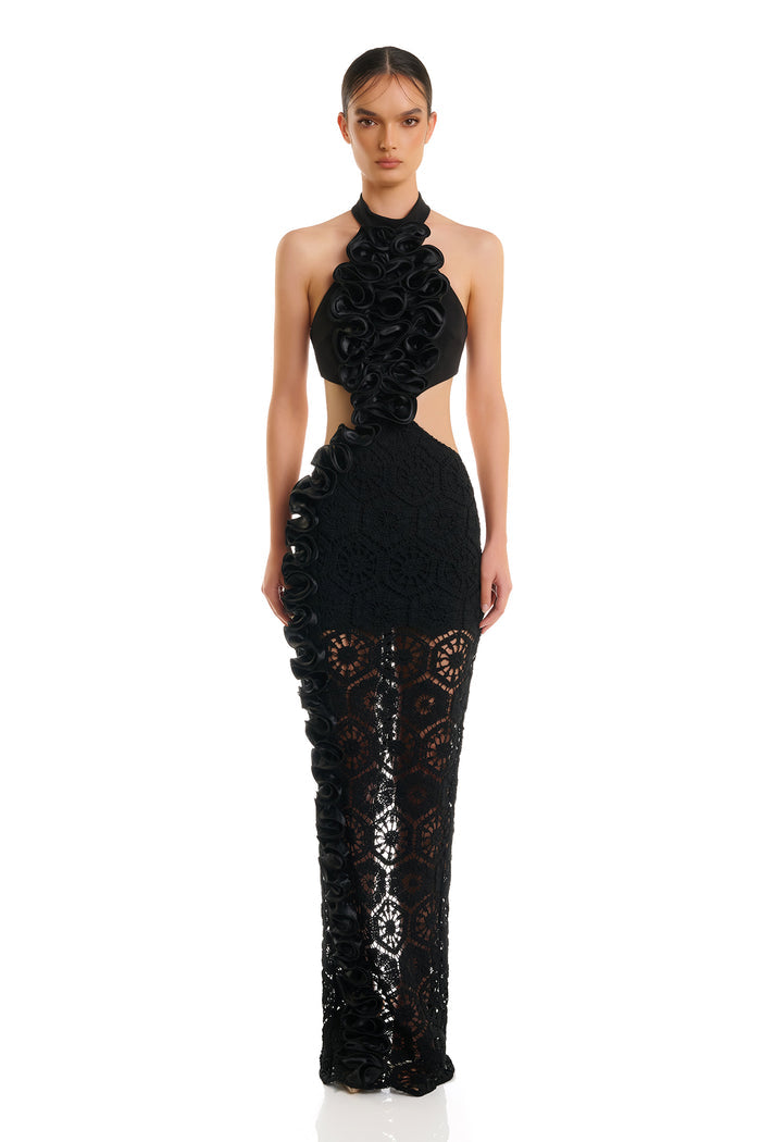 Leila Dress - Black - SHOPJAUS - JAUS