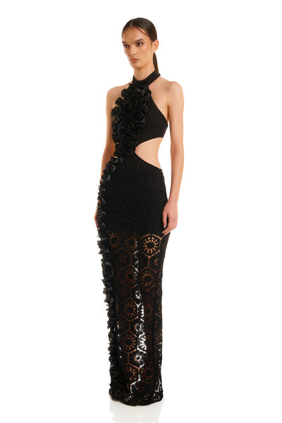 Leila Dress - Black - SHOPJAUS - JAUS