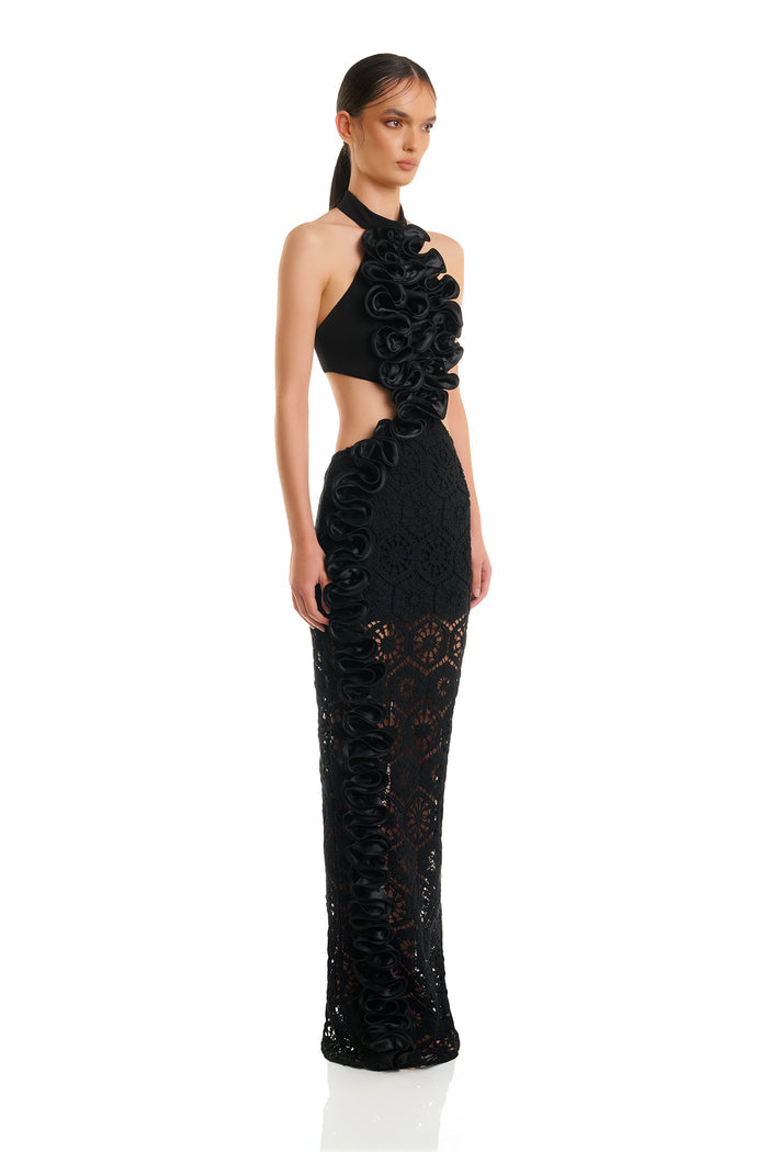 Leila Dress - Black - SHOPJAUS - JAUS