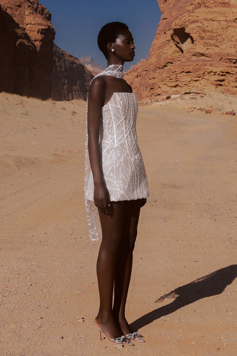 Leora Dress - White - SHOPJAUS - JAUS