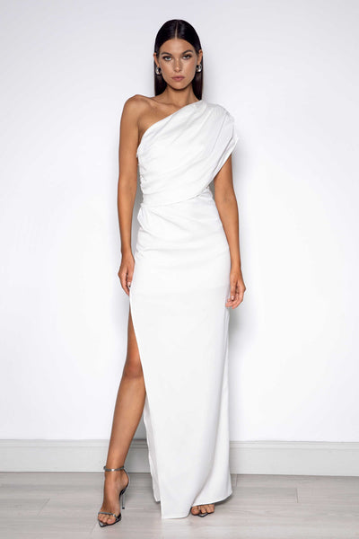 Luna Gown - White - SHOPJAUS - JAUS