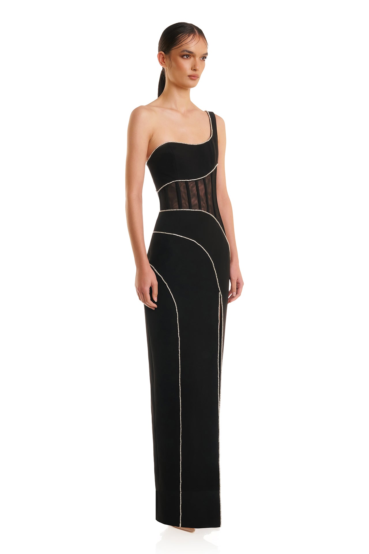 Lunya Gown - Black - SHOPJAUS - JAUS