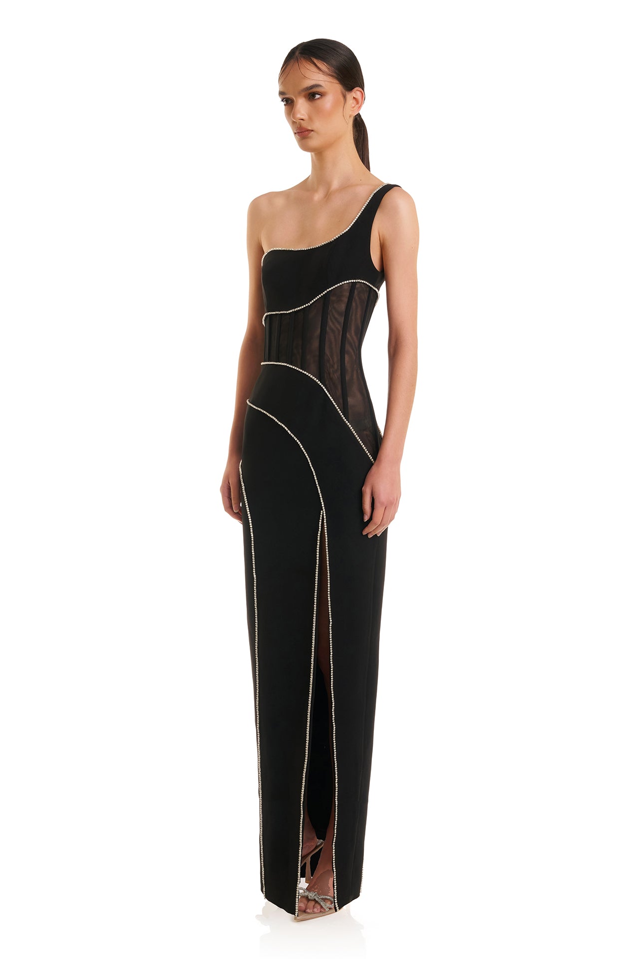 Lunya Gown - Black - SHOPJAUS - JAUS