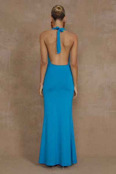 Lori Maxi Dress - Aqua - SHOPJAUS - JAUS