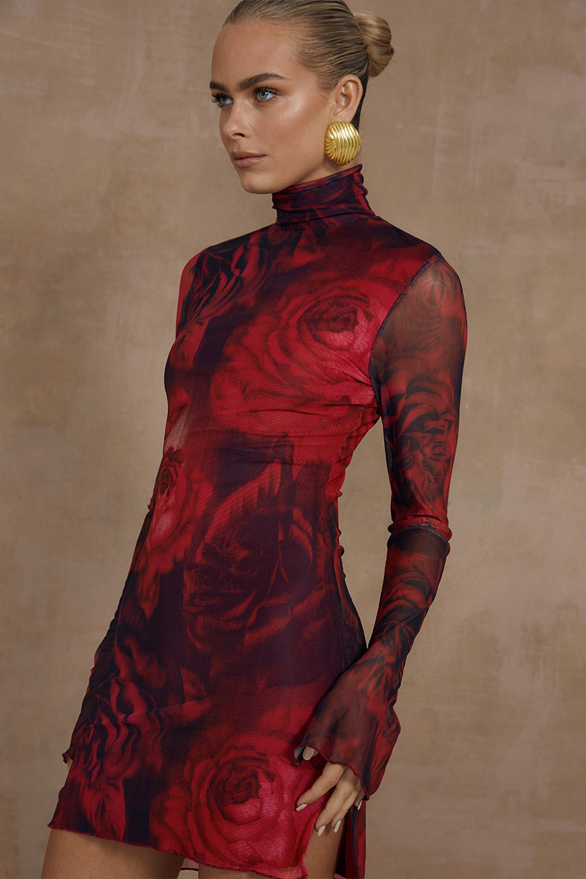 jordy mini dress JORDI MINI DRESS - GIOVANA PRINT