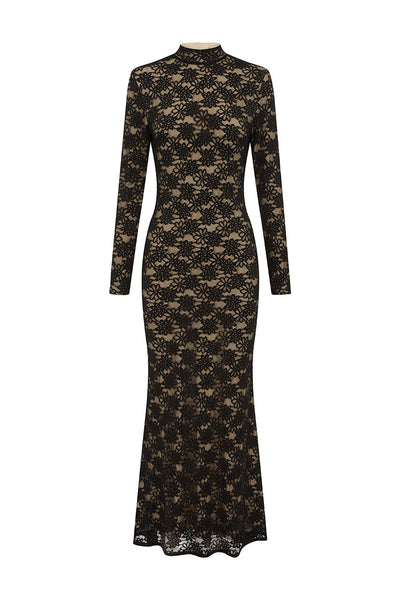 Maeya Maxi Dress - Black - SHOPJAUS - JAUS