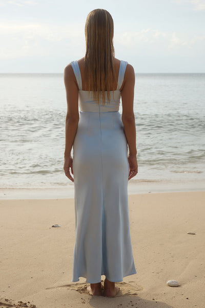 Margo Maxi Dress - Ice Blue - SHOPJAUS - JAUS