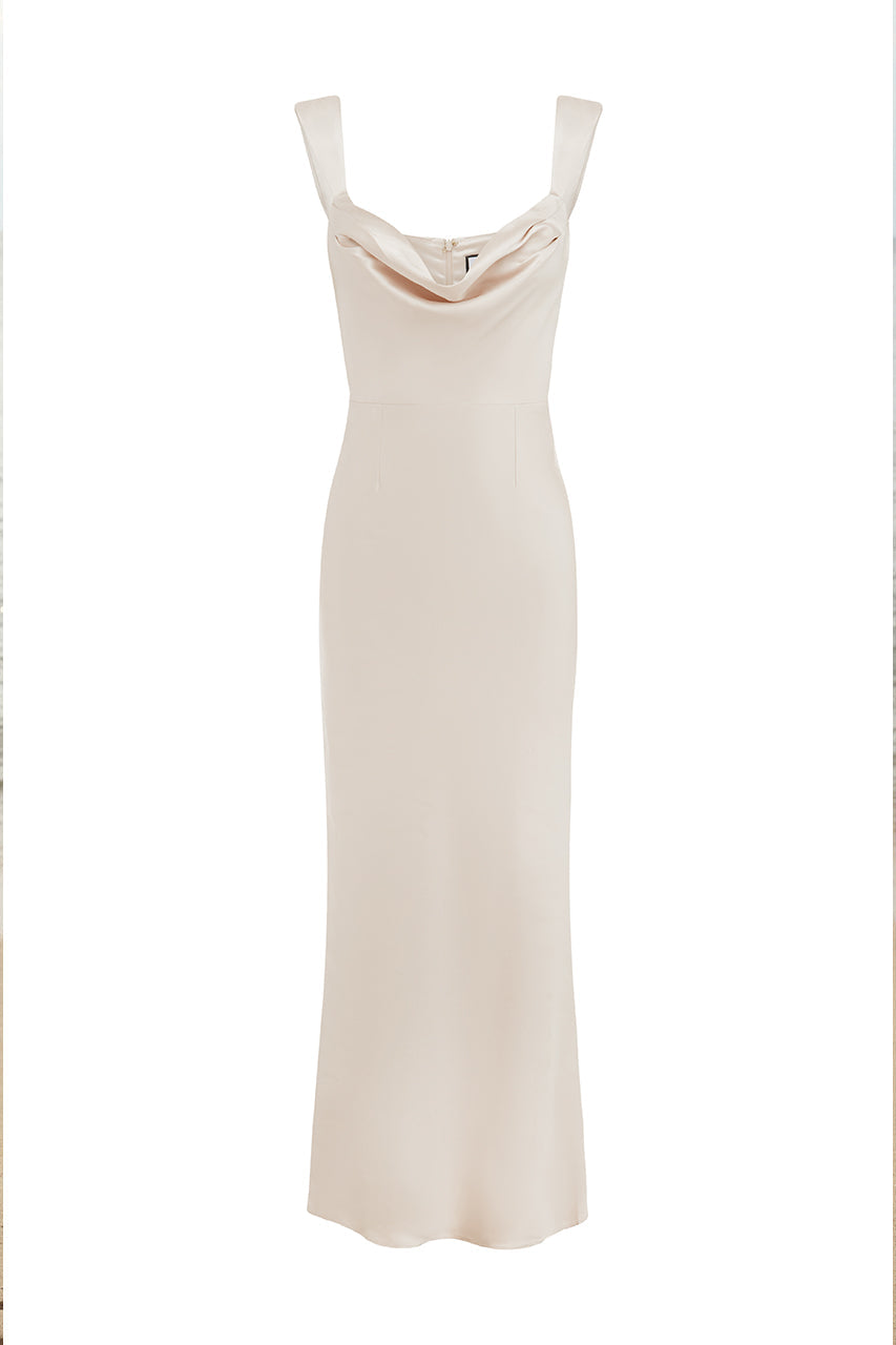 Margo Maxi Dress - Ivory - SHOPJAUS - JAUS