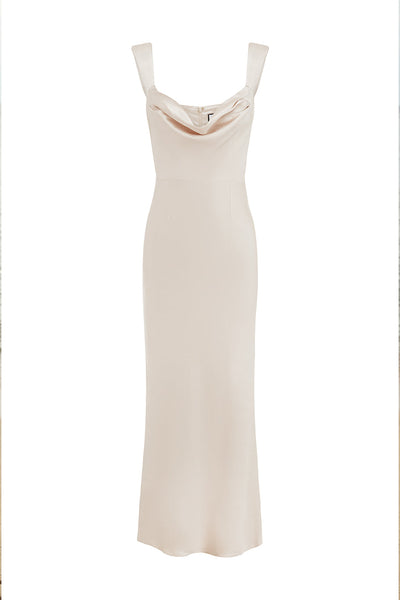 Margo Maxi Dress - Ivory - SHOPJAUS - JAUS