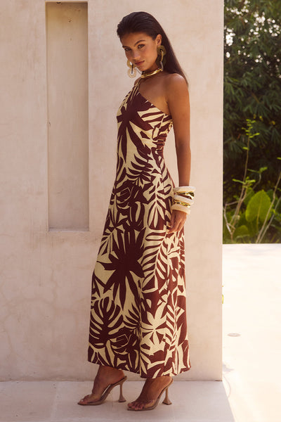 Matelo Midi Dress - Matelo Print - SHOPJAUS - JAUS