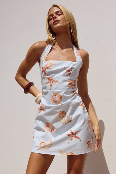 Mindy Mini Dress - Blue - SHOPJAUS - JAUS
