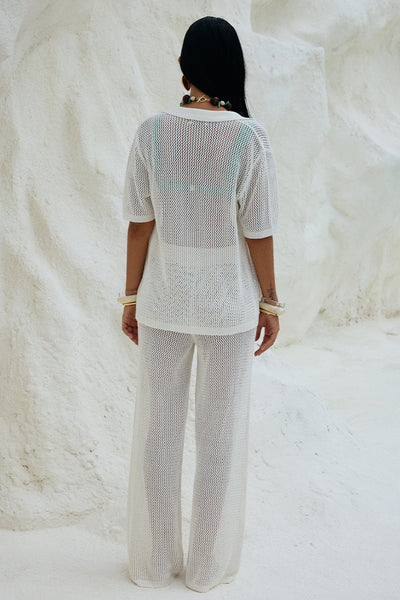 Myrah Pant - White - SHOPJAUS - JAUS