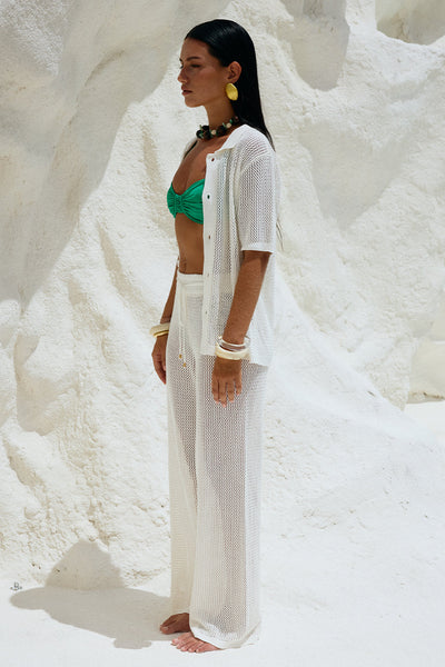 Myrah Pant - White - SHOPJAUS - JAUS
