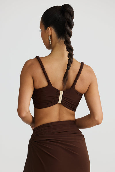 Ahria Top - Espresso Brown