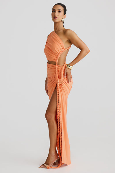 Juliana Dress - Papaya - SHOPJAUS - JAUS