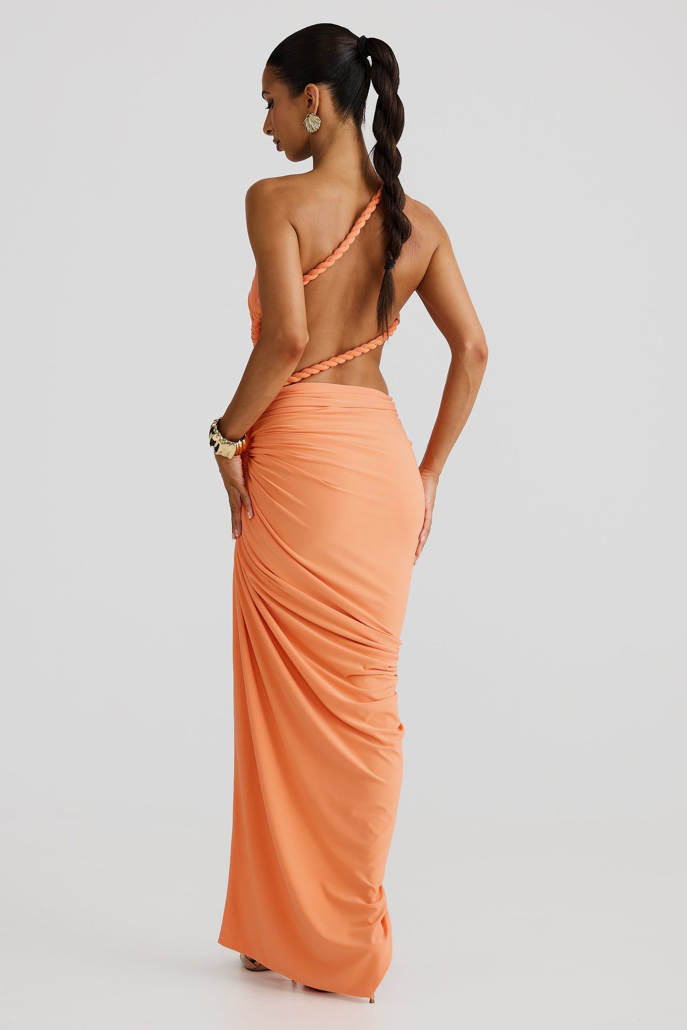 Juliana Dress - Papaya - SHOPJAUS - JAUS