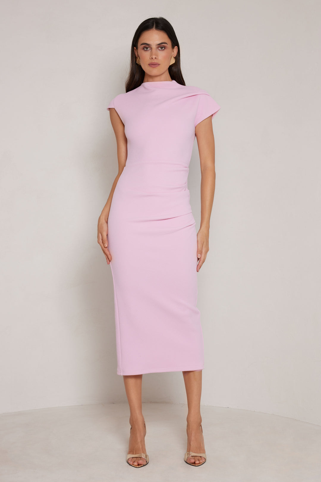 Milani Dress - Peony Pink