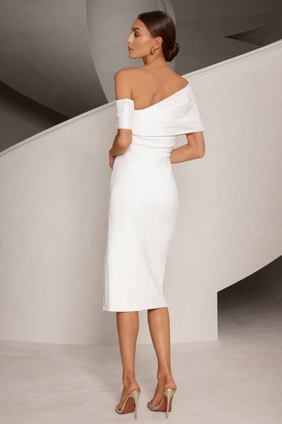 Mira Dress - White - SHOPJAUS - JAUS