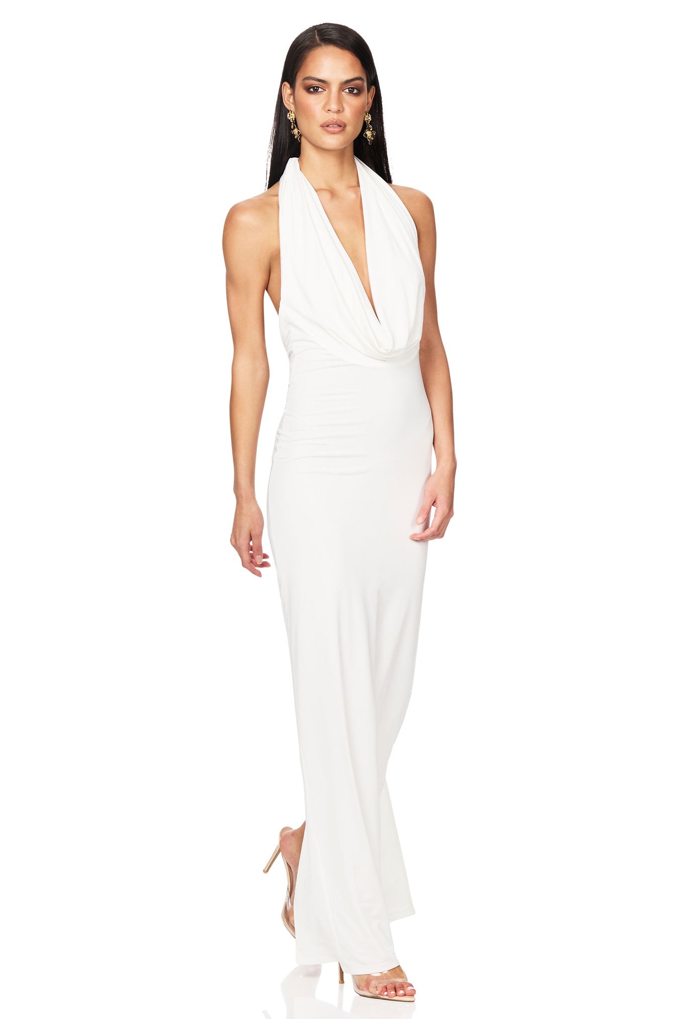 Nookie Element Gown - Ivory - SHOPJAUS - JAUS