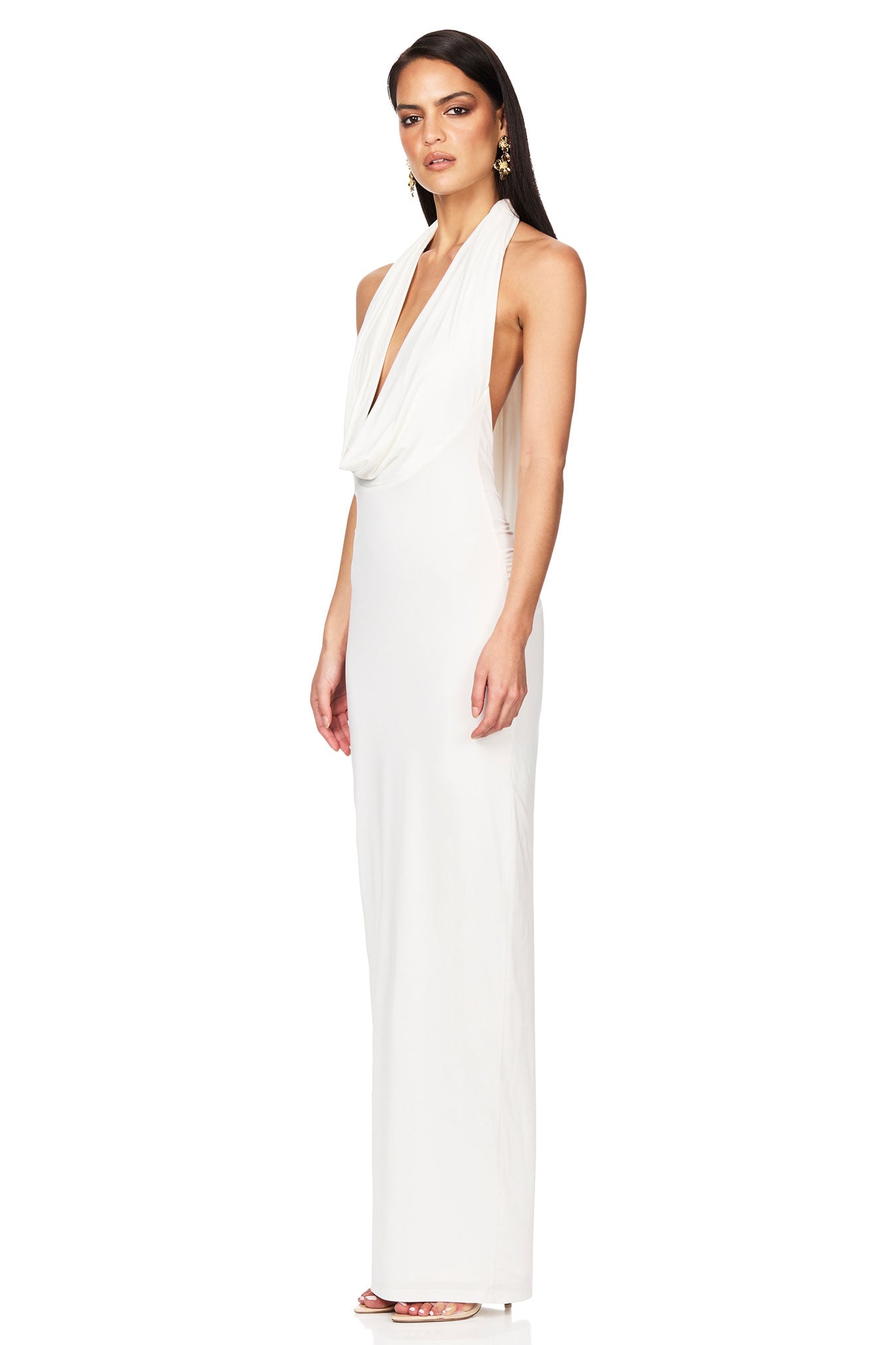 Nookie Element Gown - Ivory - SHOPJAUS - JAUS