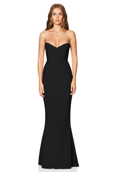 Nookie Love Affair Gown - Black - SHOPJAUS - JAUS