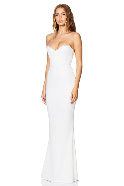 Nookie Love Affair Gown - White - SHOPJAUS - JAUS