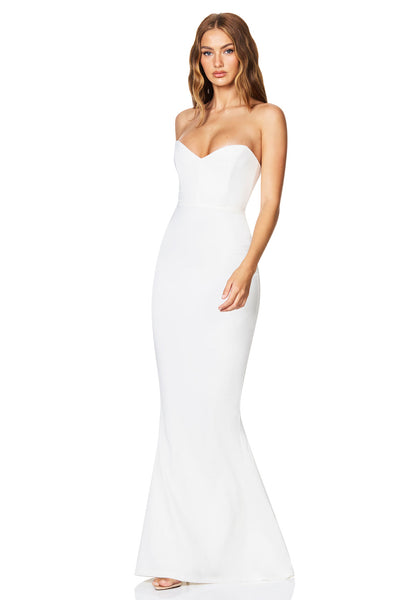 Nookie Love Affair Gown - White - SHOPJAUS - JAUS