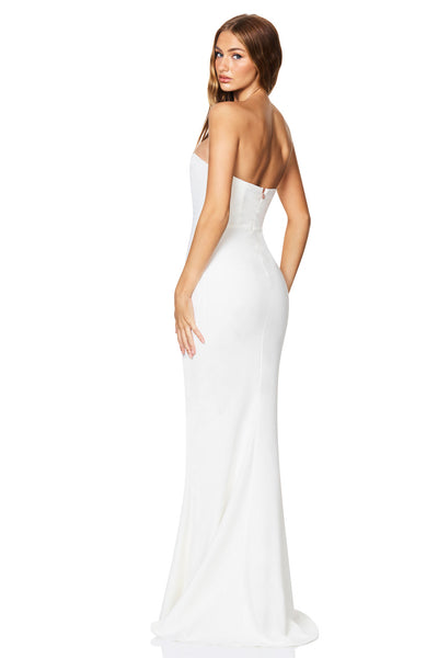 Nookie Love Affair Gown - White - SHOPJAUS - JAUS