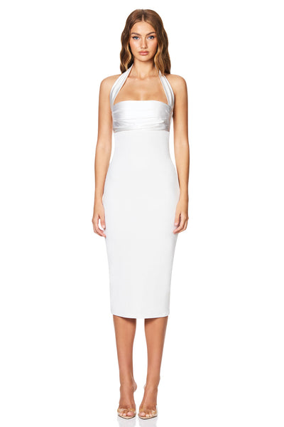 Nookie Renaissance Midi Dress - Ivory - SHOPJAUS - JAUS