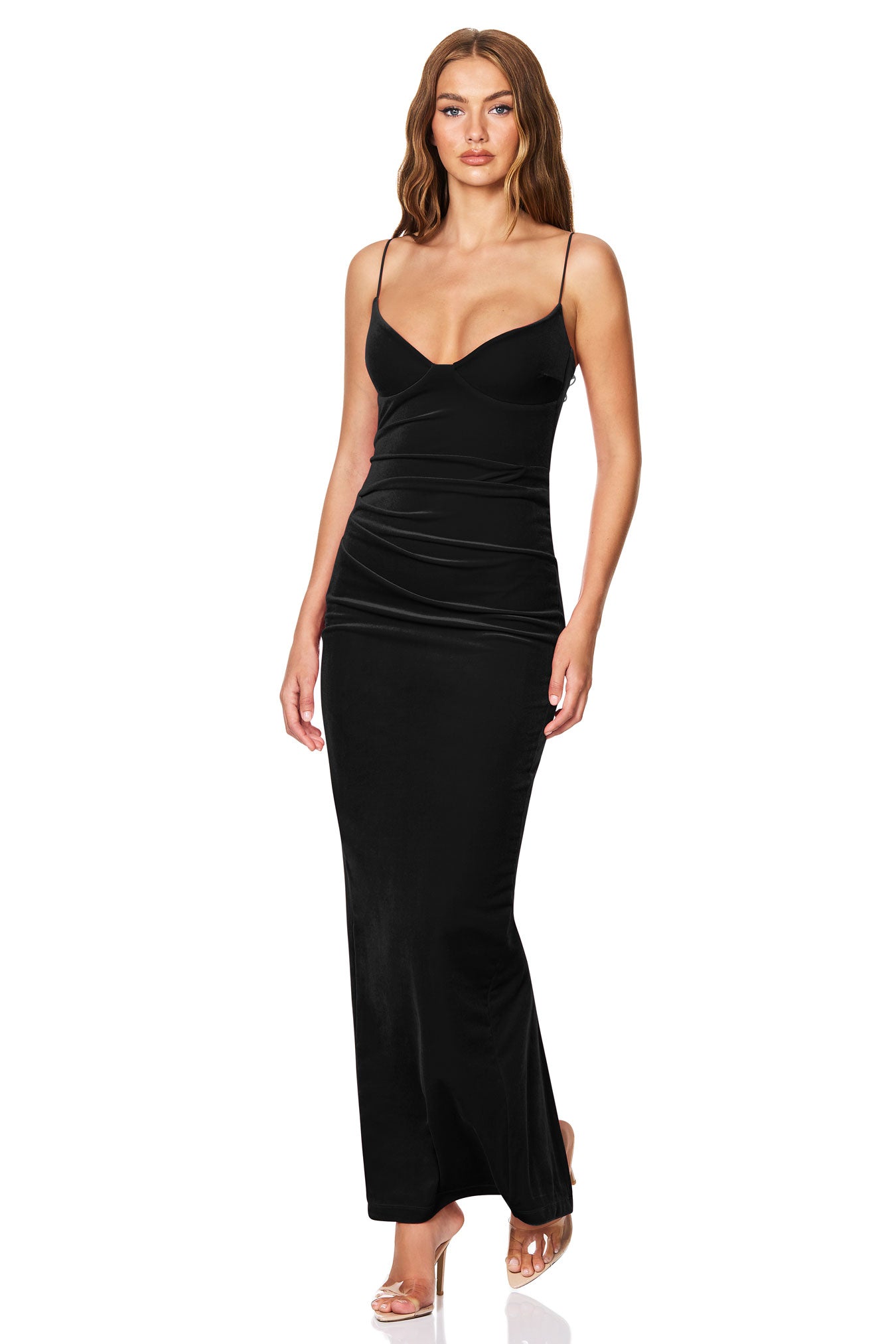Nookie Mystery Maxi Dress - Black - SHOPJAUS - JAUS