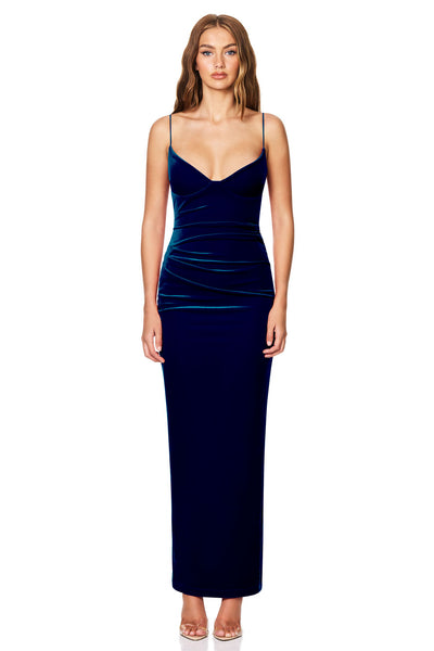 Nookie Mystery Maxi Dress - Teal - SHOPJAUS - JAUS