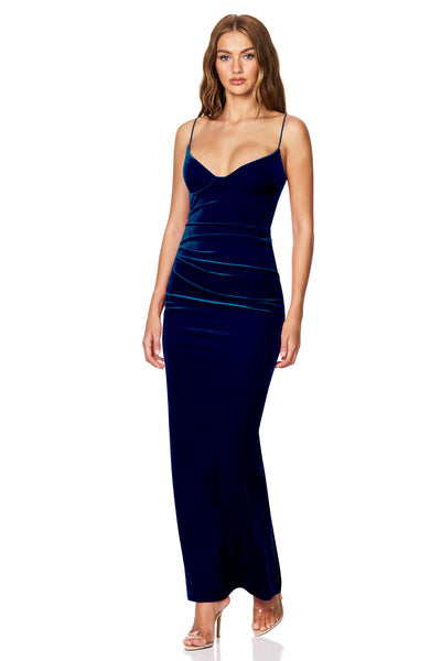 Nookie Mystery Maxi Dress - Teal - SHOPJAUS - JAUS