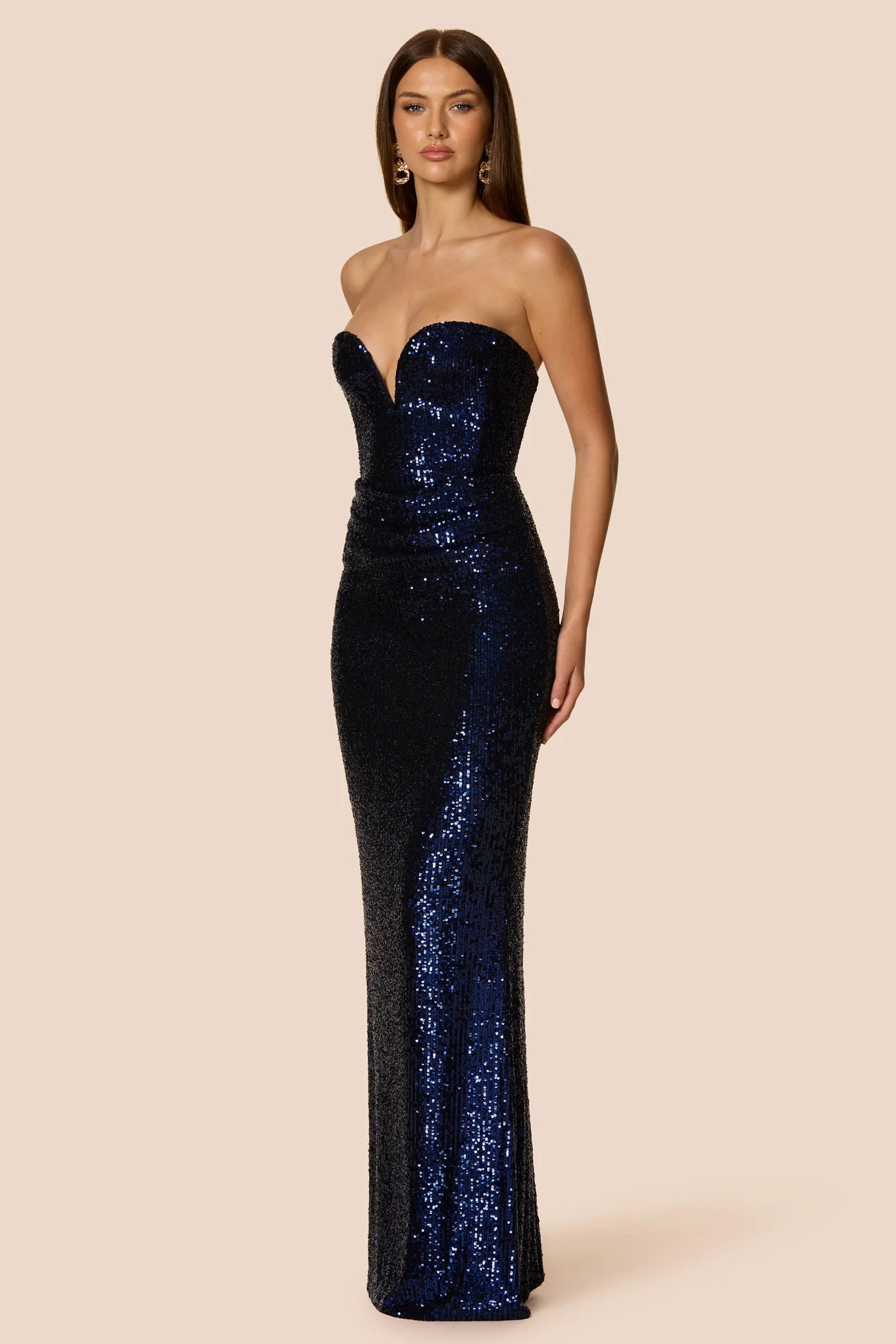 Nookie Dante Maxi Dress - Sapphire